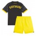 Borussia Dortmund Replika Babykläder Borta matchkläder barn 2023-24 Korta ärmar (+ Korta byxor)